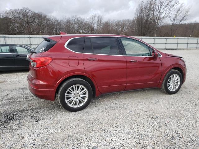 LRBFXASA4HD104253 - 2017 BUICK ENVISION PREFERRED MAROON photo 3