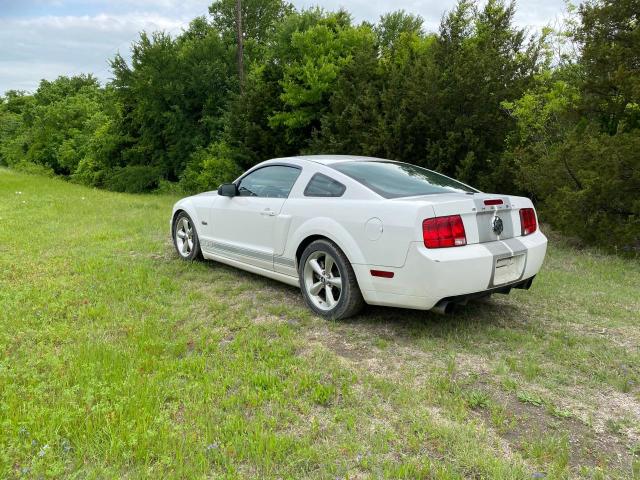 1ZVHT82HX75304300 - 2007 FORD MUSTANG GT WHITE photo 3