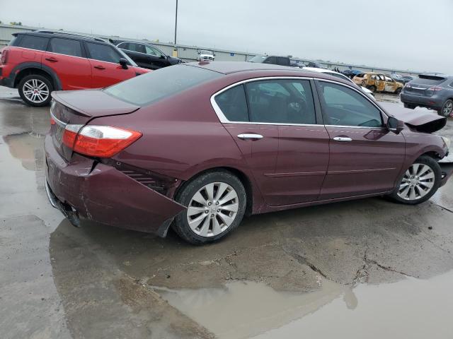 1HGCR2F82EA067620 - 2014 HONDA ACCORD EXL BURGUNDY photo 3