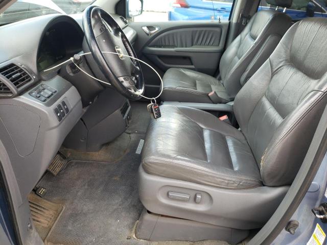 5FNRL38886B508169 - 2006 HONDA ODYSSEY TOURING BLUE photo 7