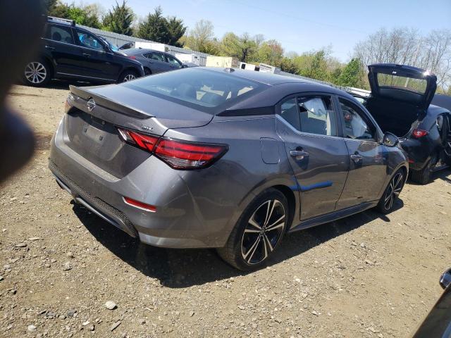 3N1AB8DV7LY294562 - 2020 NISSAN SENTRA SR GRAY photo 3