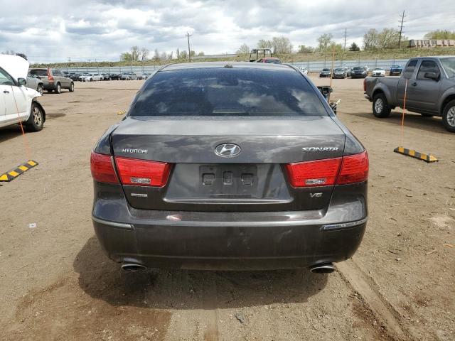 5NPEU46F29H515384 - 2009 HYUNDAI SONATA SE CHARCOAL photo 6