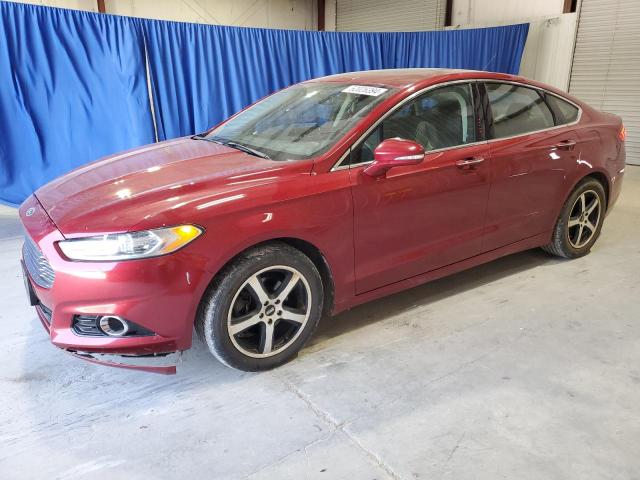 3FA6P0D91DR106922 - 2013 FORD FUSION TITANIUM RED photo 1