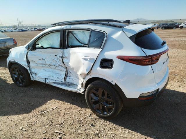 KNDP6CAC2N7955341 - 2022 KIA SPORTAGE S WHITE photo 2