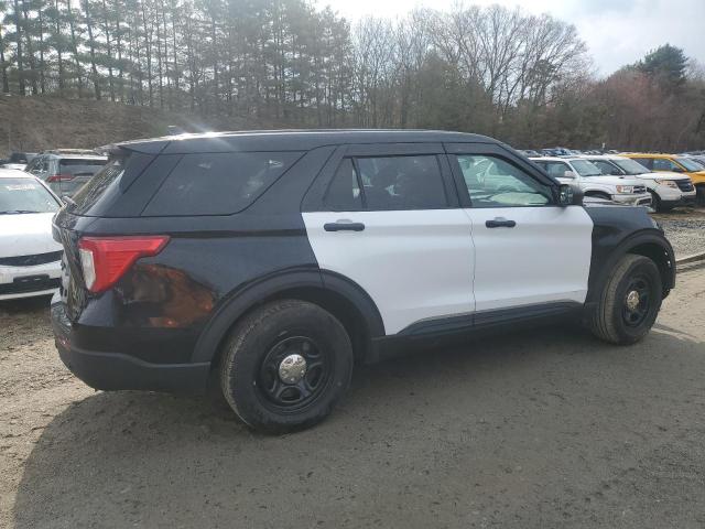 1FM5K8AB0MGA41946 - 2021 FORD EXPLORER POLICE INTERCEPTOR 黑色 照片 3