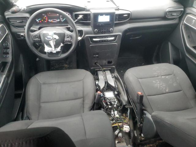 1FM5K8AB0MGA41946 - 2021 FORD EXPLORER POLICE INTERCEPTOR 黑色 照片 8