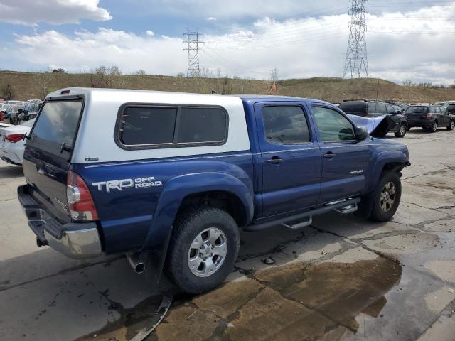 5TFJU4GNXEX059055 - 2014 TOYOTA TACOMA DOUBLE CAB PRERUNNER BLUE photo 3