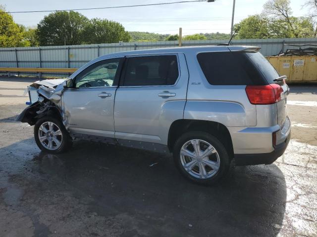 2GKALMEK4H6344399 - 2017 GMC TERRAIN SLE SILVER photo 2