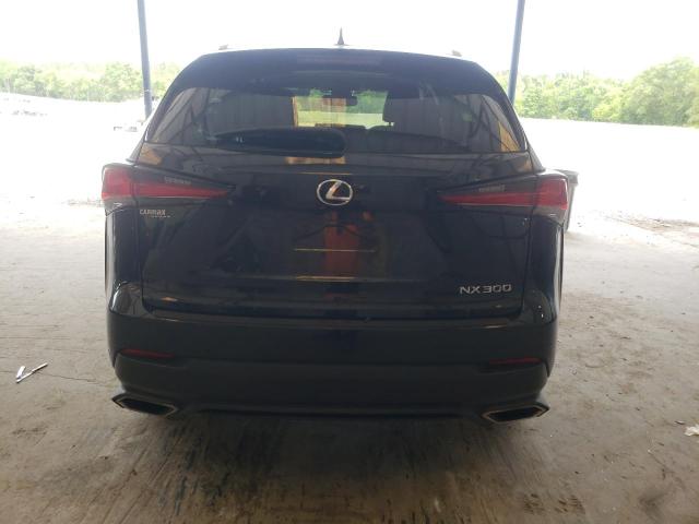 JTJYARBZ0K2119638 - 2019 LEXUS NX 300 BASE შავი ფოტო 6
