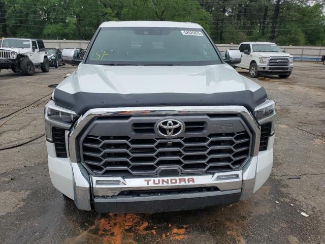 5TFMA5DB7PX088232 - 2023 TOYOTA TUNDRA CREWMAX PLATINUM WHITE photo 5