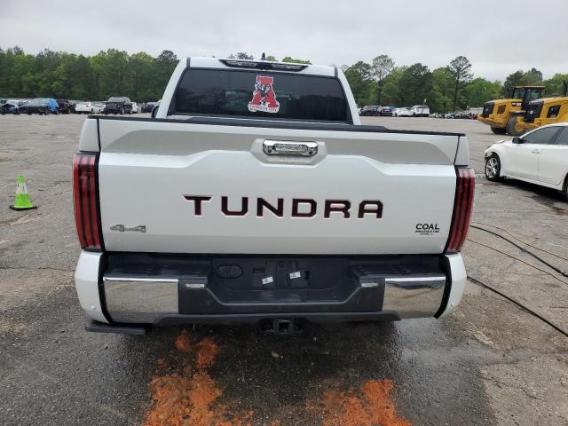 5TFMA5DB7PX088232 - 2023 TOYOTA TUNDRA CREWMAX PLATINUM WHITE photo 6