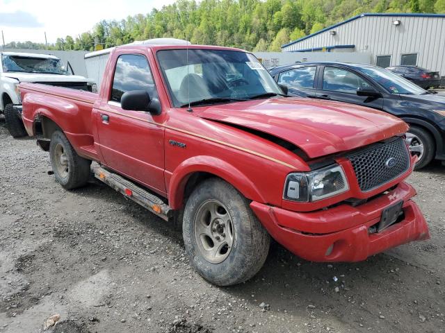 1FTYR11U03TA05119 - 2003 FORD RANGER RED photo 4