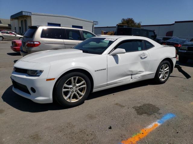 2G1FB1E33F9284373 - 2015 CHEVROLET CAMARO LS WHITE photo 1