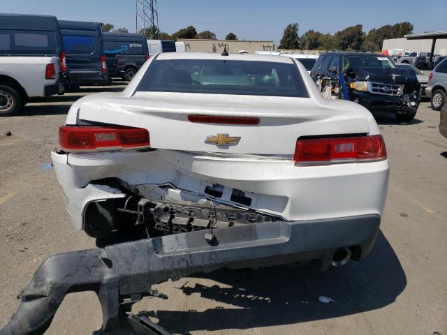 2G1FB1E33F9284373 - 2015 CHEVROLET CAMARO LS WHITE photo 6