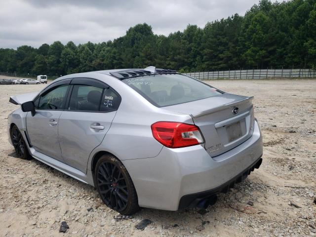 JF1VA1A67J9802897 - 2018 SUBARU WRX SILVER photo 3