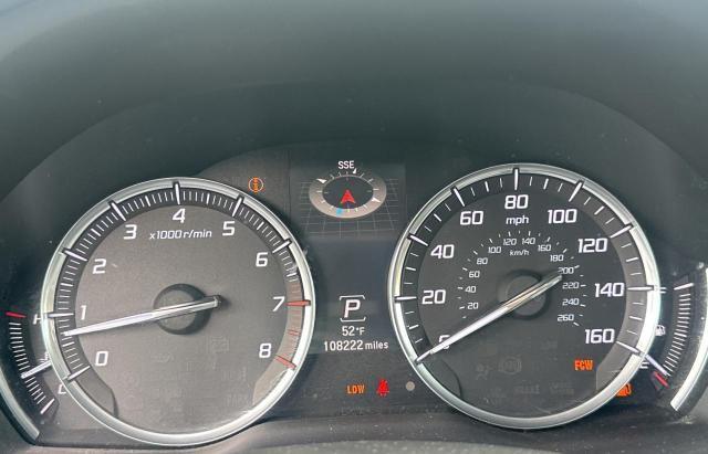 5FRYD3H49EB010159 - 2014 ACURA MDX TECHNOLOGY SILVER photo 8