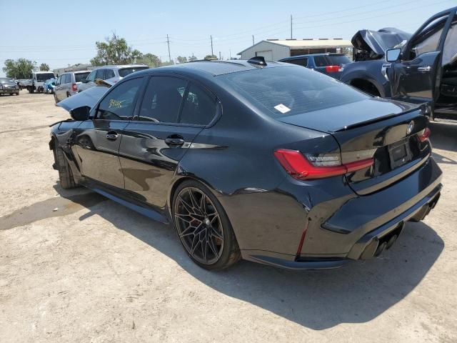 WBS33AY00MFL00180 - 2021 BMW M3 COMPETITION BLACK photo 2