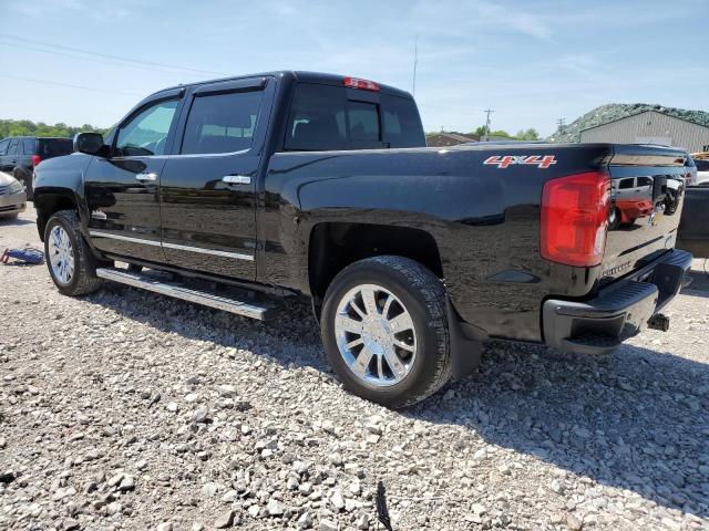 3GCUKTEC4HG344311 - 2017 CHEVROLET SILVERADO K1500 HIGH COUNTRY BLACK photo 2