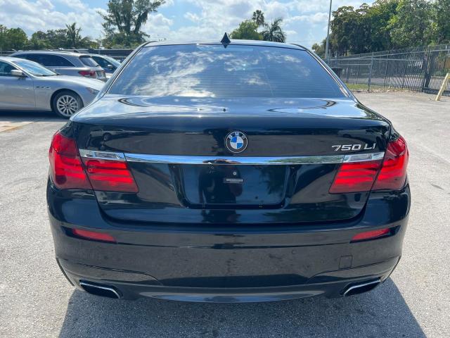 WBAYE8C5XDD132107 - 2013 BMW 750 LI BLACK photo 6