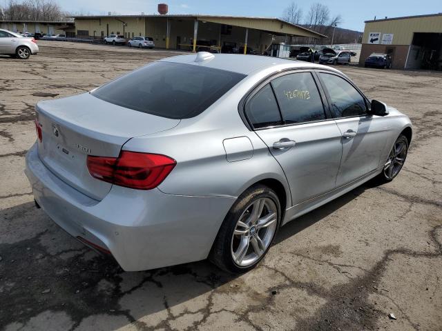 WBA8D9C58JA614645 - 2018 BMW 330 XI SILVER photo 3