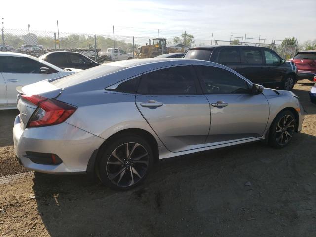 2HGFC2F88KH529884 - 2019 HONDA CIVIC SPORT 银色 照片 3