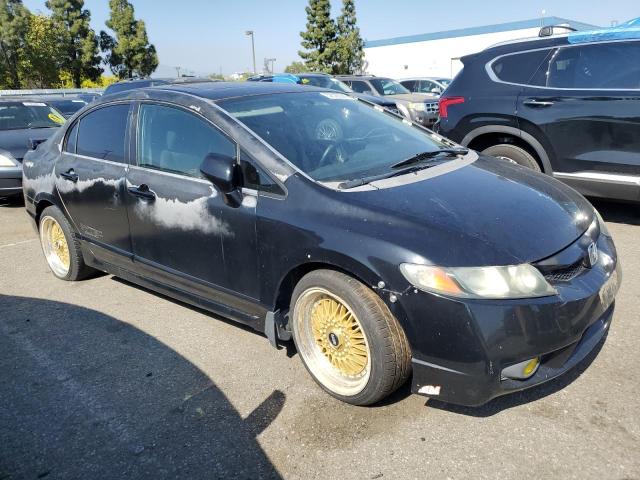 2HGFA55519H706221 - 2009 HONDA CIVIC SI BLACK photo 4