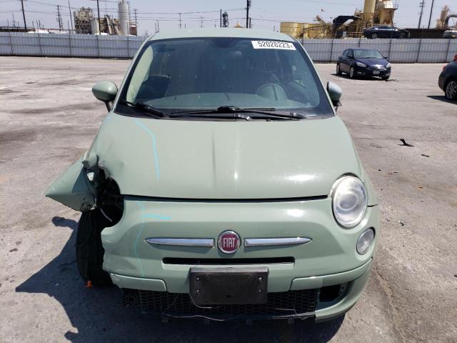 3C3CFFAR2FT569878 - 2015 FIAT 500 POP TURQUOISE photo 5