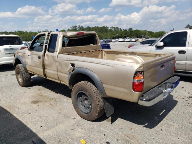 5TESN92N34Z430036 - 2004 TOYOTA TACOMA XTRACAB PRERUNNER 金色 照片 2