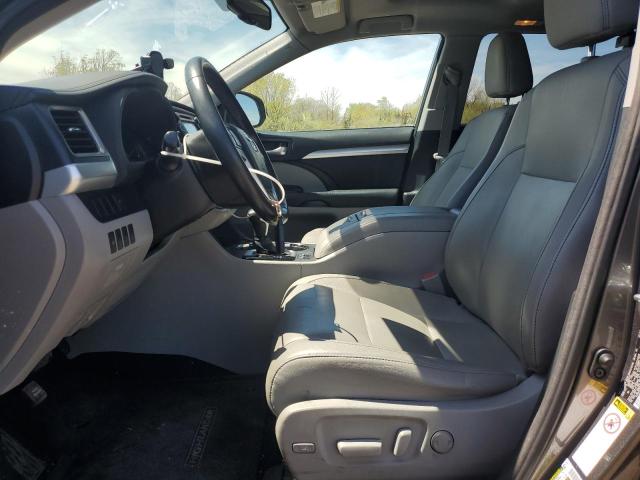 5TDKKRFH9ES010986 - 2014 TOYOTA HIGHLANDER XLE Boz foto 7