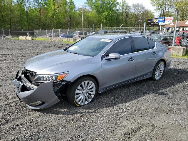 JH4KC1F93EC006892 - 2014 ACURA RLX ADVANCE SILVER photo 1
