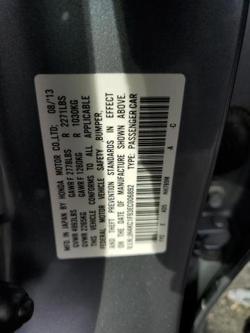 JH4KC1F93EC006892 - 2014 ACURA RLX ADVANCE SILVER photo 13