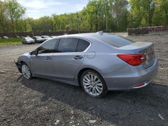 JH4KC1F93EC006892 - 2014 ACURA RLX ADVANCE SILVER photo 2