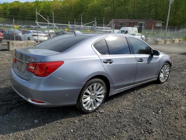 JH4KC1F93EC006892 - 2014 ACURA RLX ADVANCE SILVER photo 3