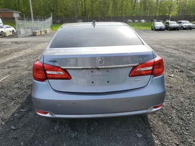 JH4KC1F93EC006892 - 2014 ACURA RLX ADVANCE SILVER photo 6