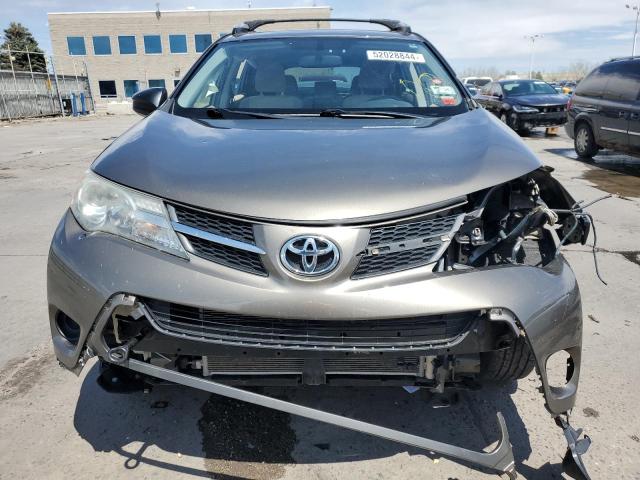 JTMBFREV2DD020247 - 2013 TOYOTA RAV4 LE BROWN photo 5