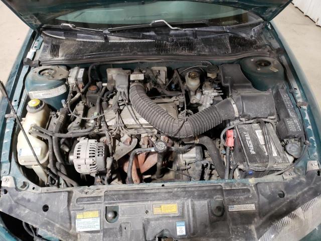 1G1JC1245VM139860 - 1997 CHEVROLET CAVALIER BASE TEAL photo 11