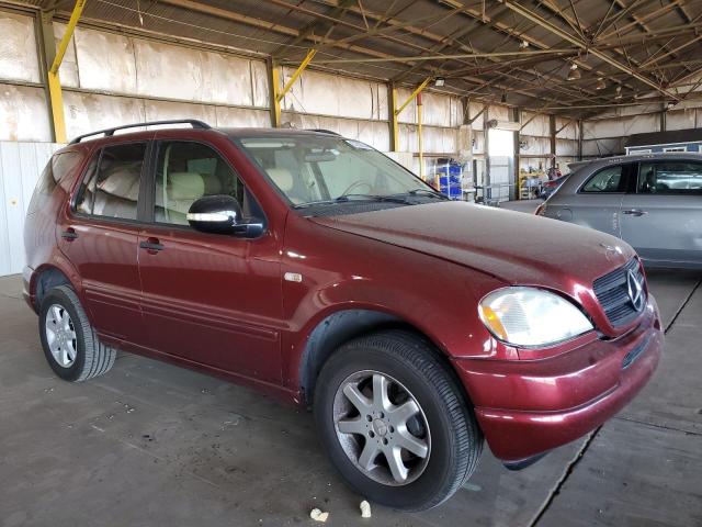 4JGAB72E8YA203512 - 2000 MERCEDES-BENZ ML 430 MAROON photo 4