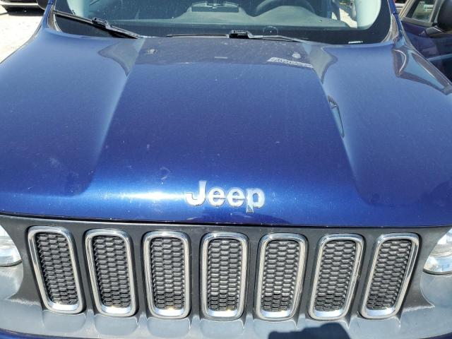 ZACCJAAH3HPE97796 - 2017 JEEP RENEGADE SPORT ლურჯი ფოტო 12