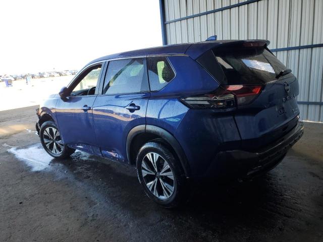 5N1BT3BB3NC694183 - 2022 NISSAN ROGUE SV BLUE photo 2