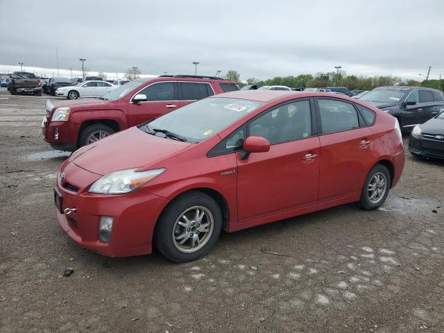 JTDKN3DU4A0002862 - 2010 TOYOTA PRIUS RED photo 1