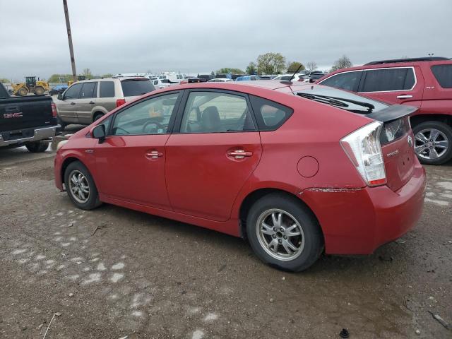 JTDKN3DU4A0002862 - 2010 TOYOTA PRIUS RED photo 2