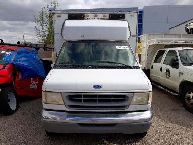 1FDKE30S2VHA61349 - 1997 FORD ECONOLINE E350 CUTAWAY VAN WHITE photo 5