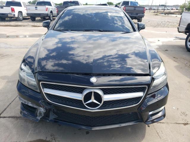 WDDLJ7DB4CA026751 - 2012 MERCEDES-BENZ CLS 550 BLACK photo 5