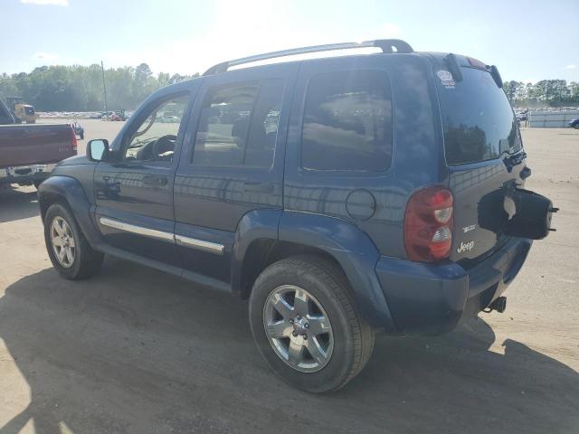 1J8GK58K35W517477 - 2005 JEEP LIBERTY LIMITED BLUE photo 2