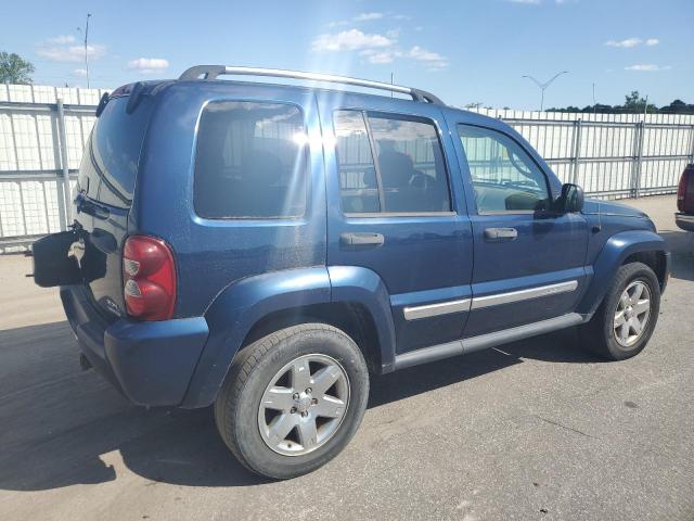 1J8GK58K35W517477 - 2005 JEEP LIBERTY LIMITED BLUE photo 3