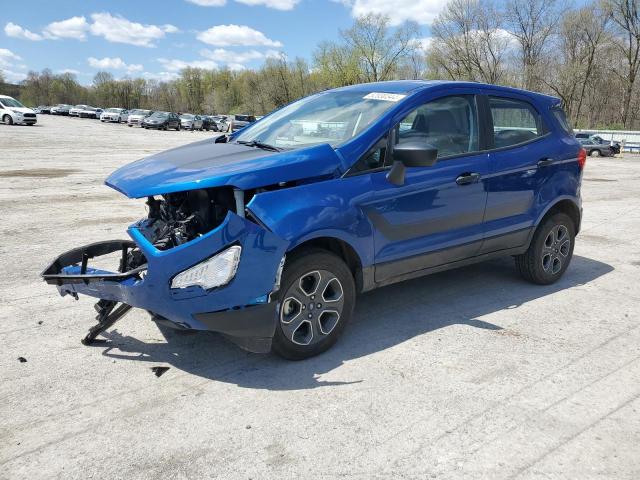 MAJ6S3FL9NC458171 - 2022 FORD ECOSPORT S BLUE photo 1