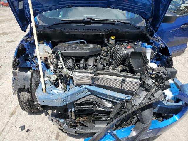 MAJ6S3FL9NC458171 - 2022 FORD ECOSPORT S BLUE photo 12