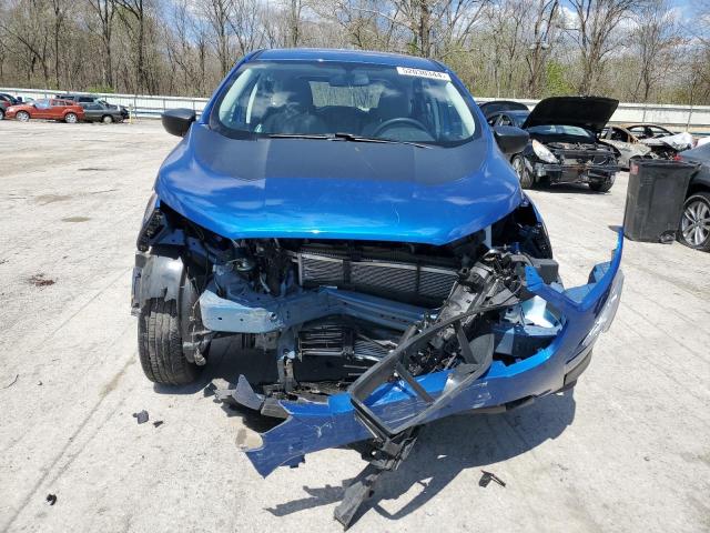 MAJ6S3FL9NC458171 - 2022 FORD ECOSPORT S BLUE photo 5