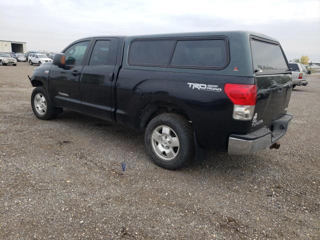 5TFBV54148X082988 - 2008 TOYOTA TUNDRA DOUBLE CAB BLACK photo 2