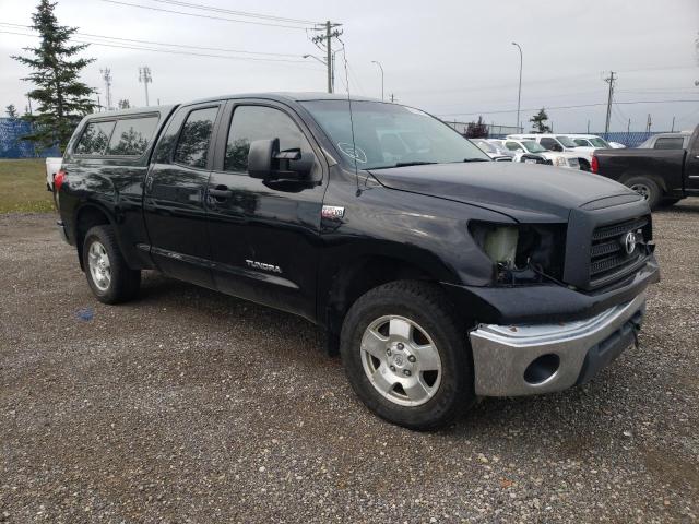 5TFBV54148X082988 - 2008 TOYOTA TUNDRA DOUBLE CAB BLACK photo 4